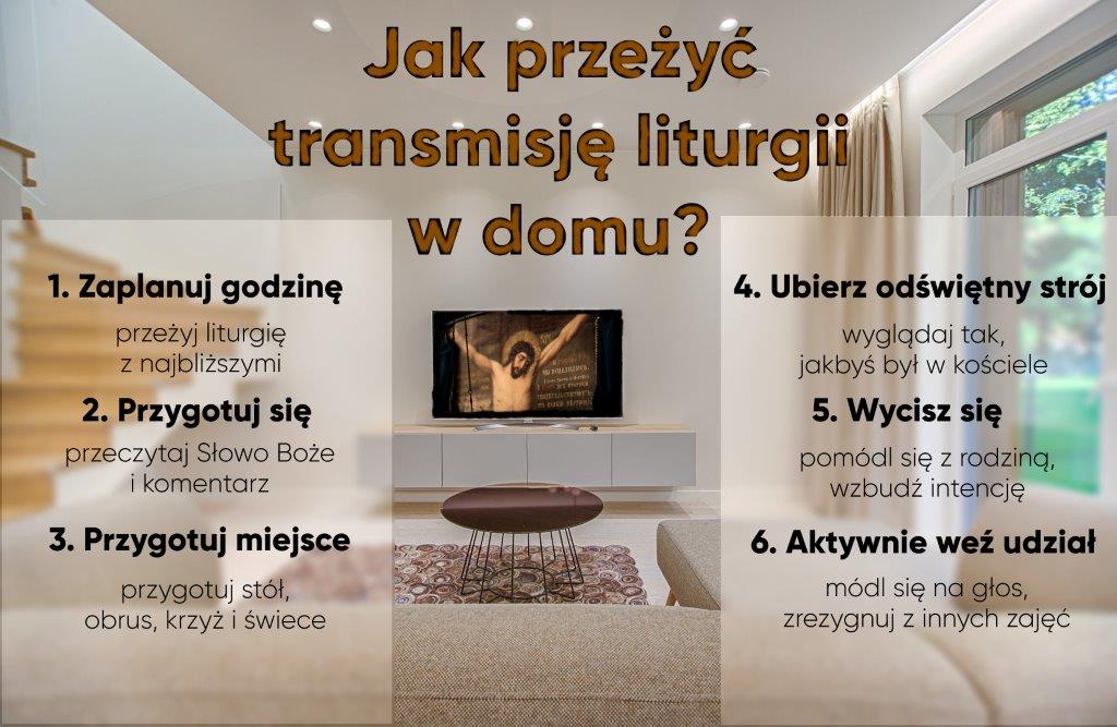 7 Jak przeżyć transmisję liturgii w domu